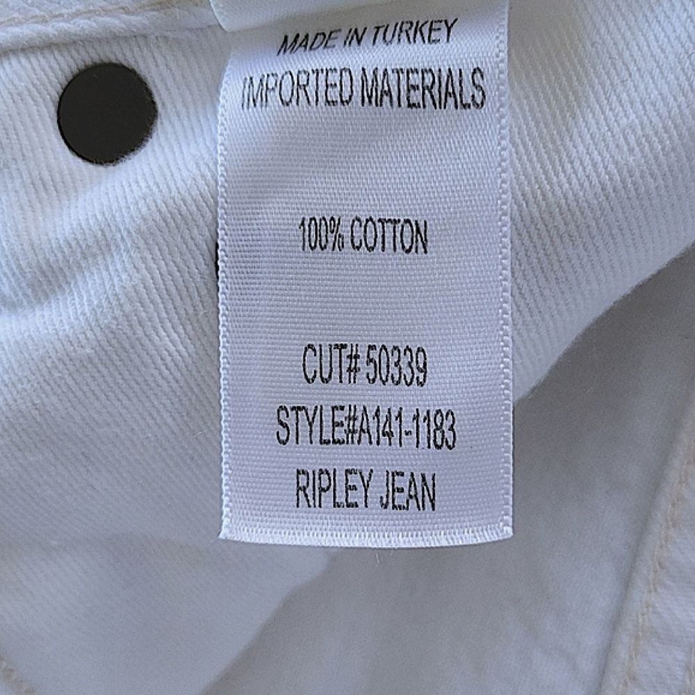 Agolde Ripley Mid-Rise Straight Jean size 24 - Picture 5 of 13